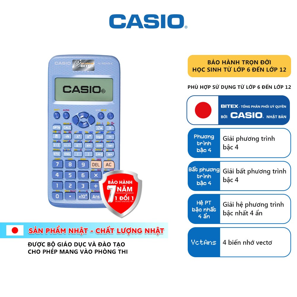 Máy tính Casio fx-580VN X