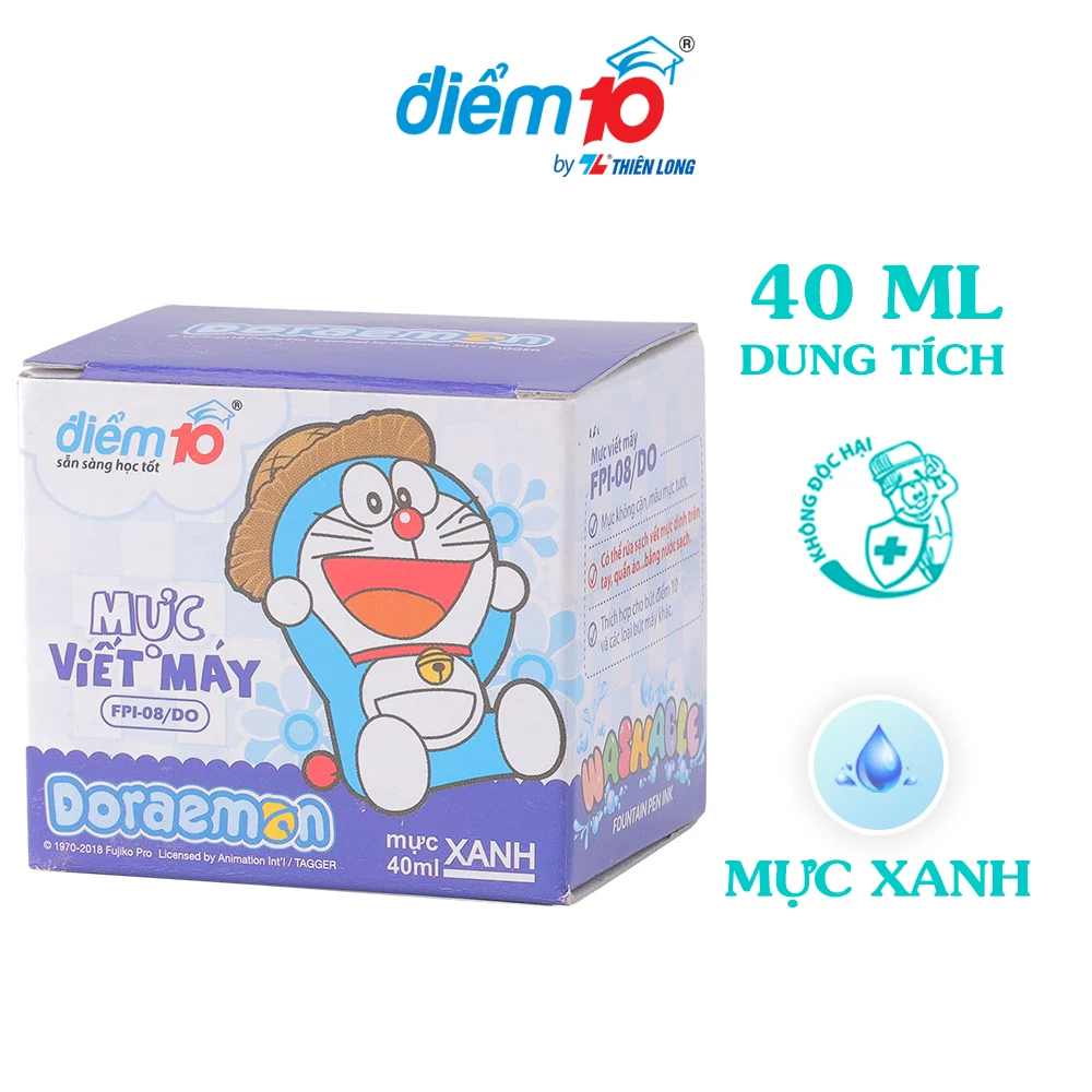 Mực bút máy Điểm 10 Doraemon FPI-08/DO