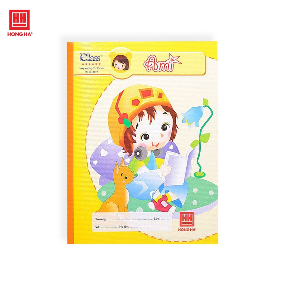 Tập học sinh 96 trang Hồng hà Định lượng 100 g/m2 5 ôly