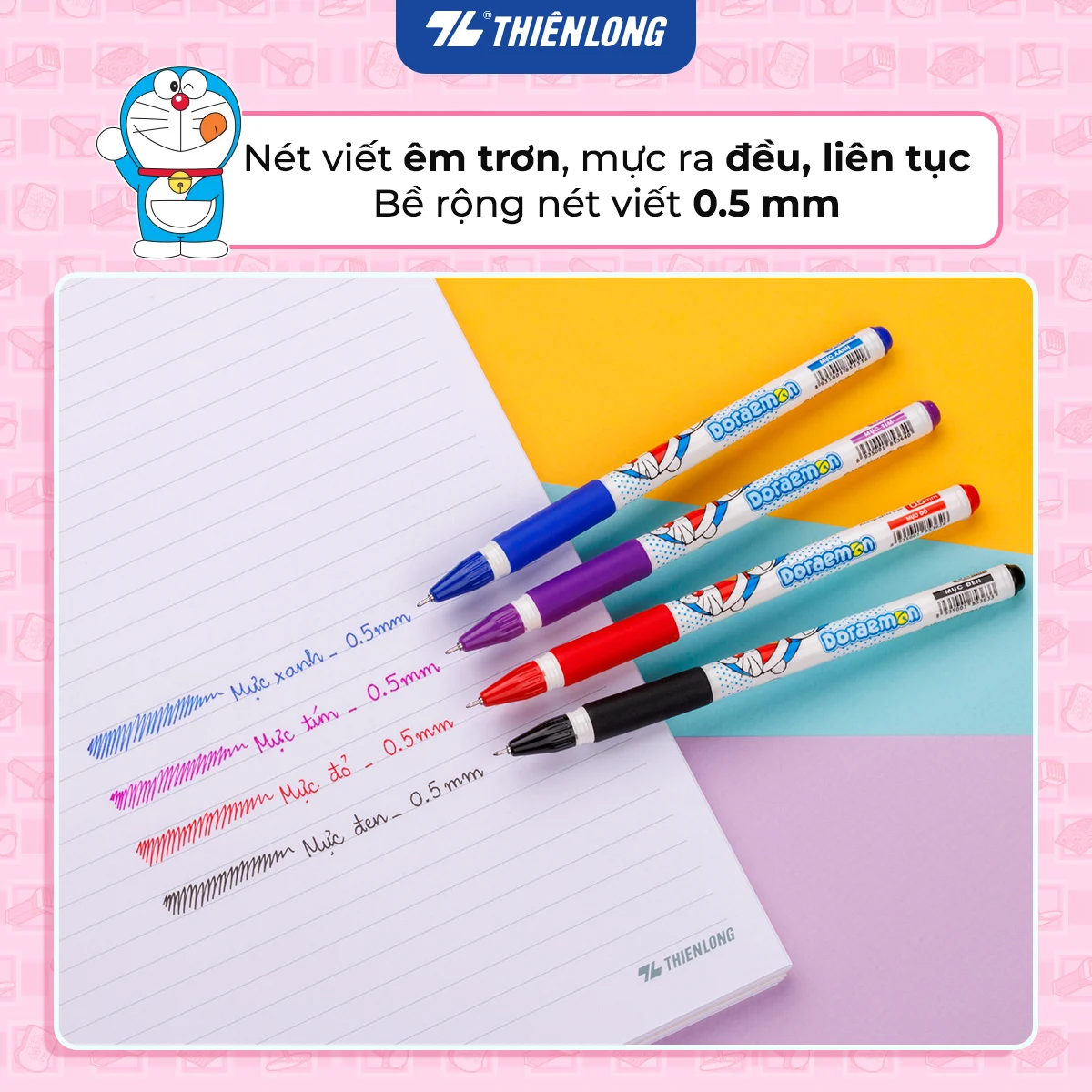 Bút Gel Thiên Long Doraemon GEL-012/DO