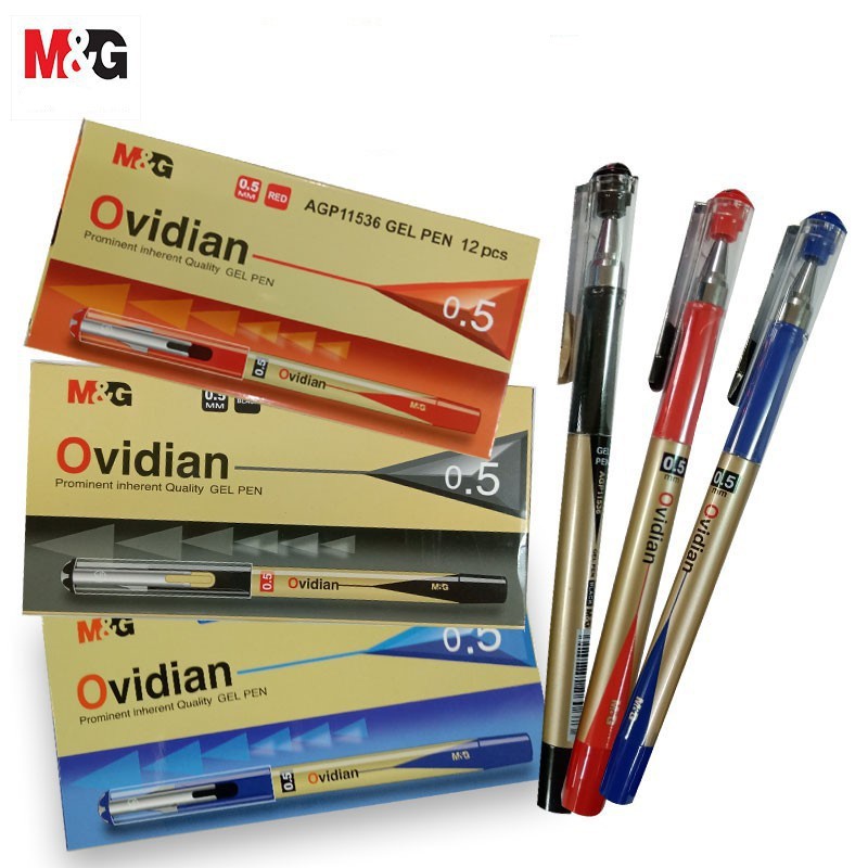Bút M&G Ovidian 0.5mm hộp 12 cây
