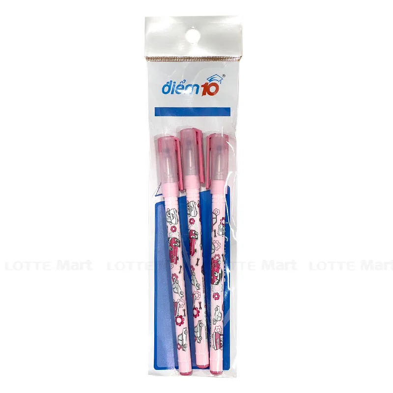 Bút gel Smooth Flowing Gel Ink Thiên Long Điểm 10 TP-GEL038- Mực Tím