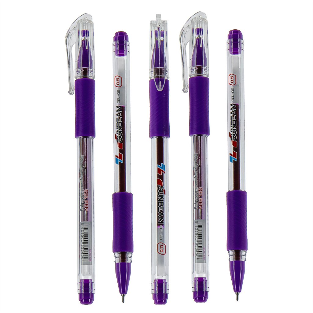 Bút gel Thiên Long hộp 20 bút ngòi 0,5mm SUNBEAM GEL08