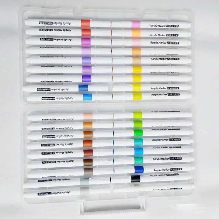 Bút màu Acrylic Marker ALINH hộp 36 màu