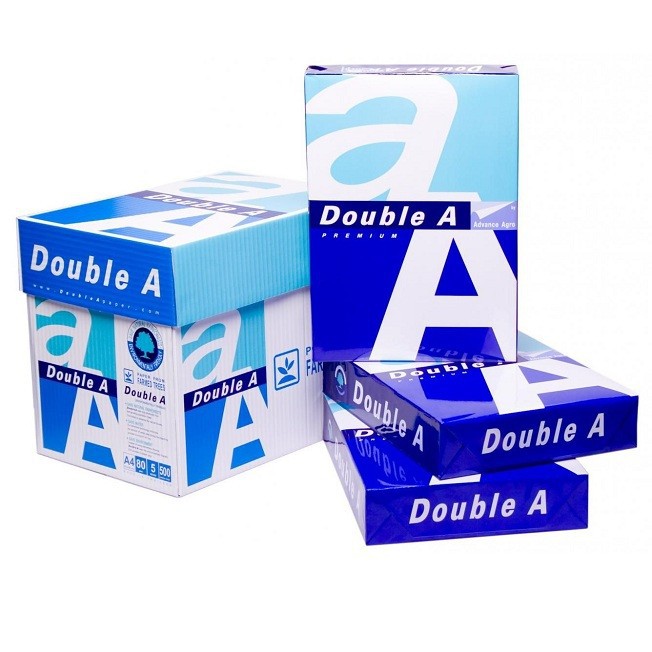 Giấy A4 Duoble A Thái Lan 80 gsm - 500 tờ
