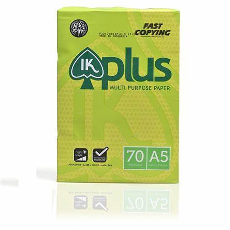 Giấy A5 IK Plus 70gsm - 500 tờ