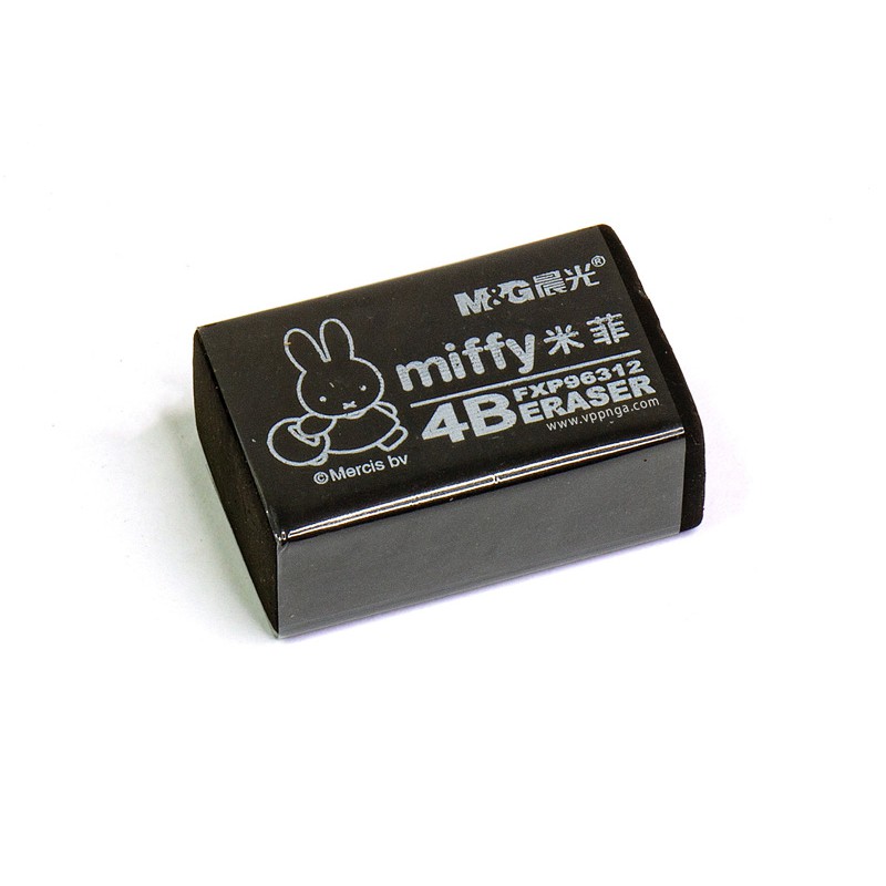 Gôm tẩy bút chì M&G Miffy 4B 96577 - Đen