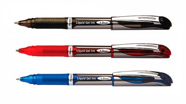 Hộp 12 bút ký Pentel mực gel nét 1.0mm BL60 Nhật Bản