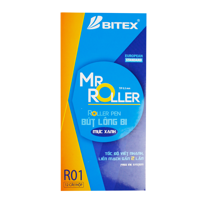 Hộp 12 bút lông bi Bitex 0.05mm R01