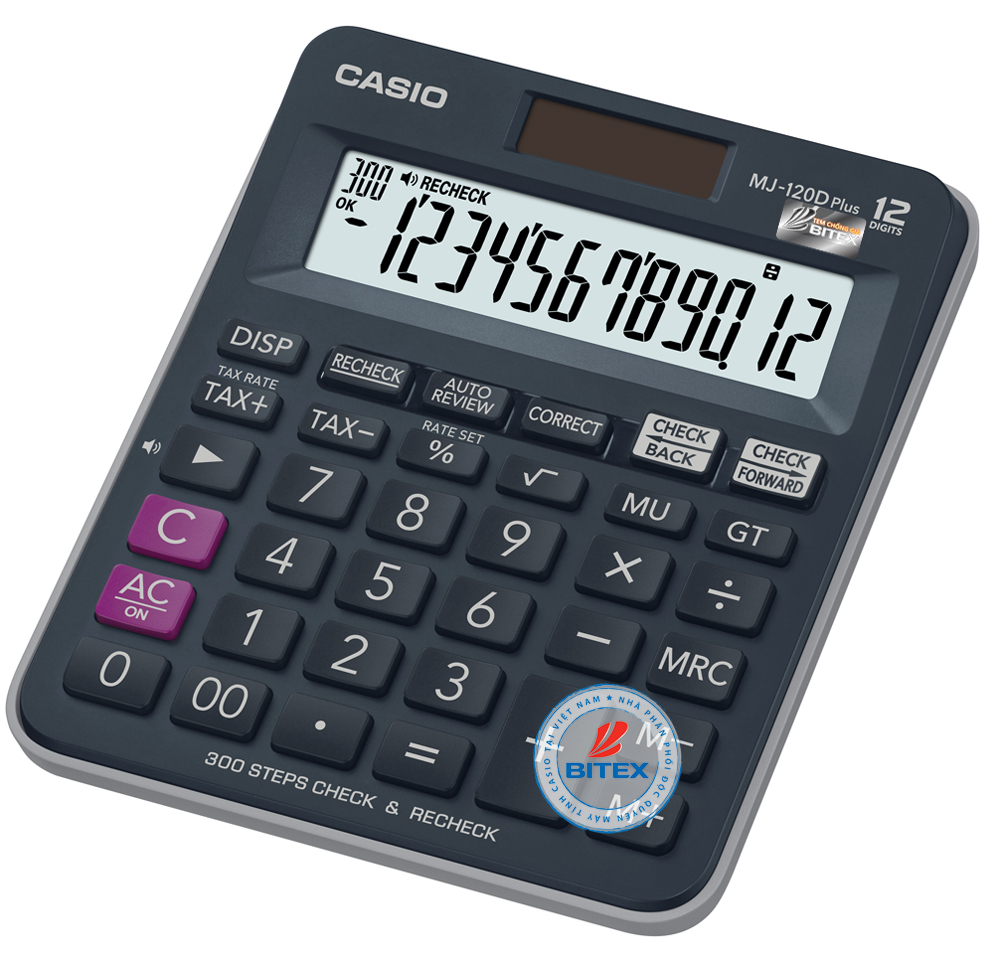 Máy tính Casio MJ-120DPLUS-BK