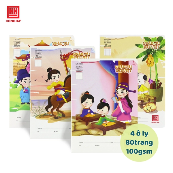 Tập học sinh 80 trang 4 ô ly lớn Nhân Tài Đất Việt- Mẫu ngẫu nhiên