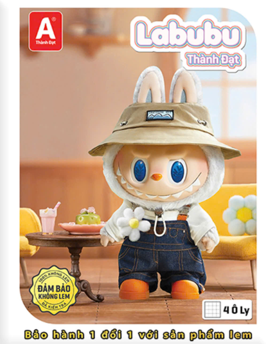 Tập học sinh Labubu 96tr 100gsm 4 ôly - ngẫu nhiên
