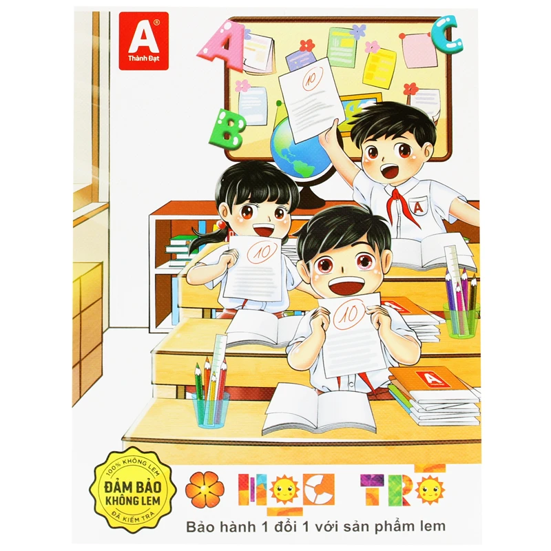 Tập học sinh Hoa Học Trò 96tr 80gsm 4 ôly - ngẫu nhiên