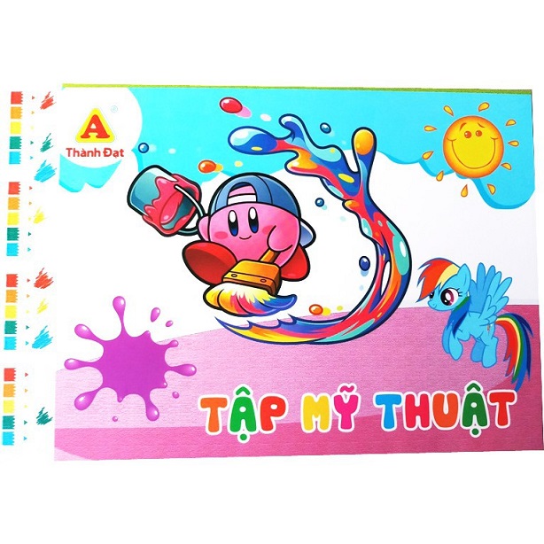 Tập vẽ mĩ thuật Thành Đạt A4 120gsm - 40 trang