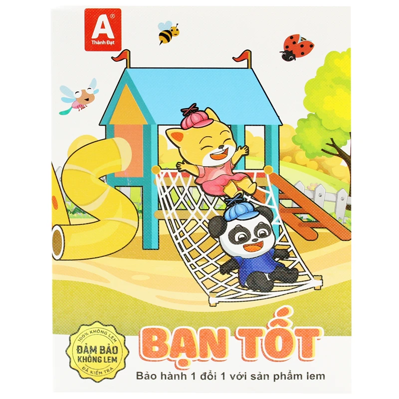 Tập vở học sinh bạn tốt Thành Đạt 96tr 100gsm 4 ôly - ngẫu nhiên