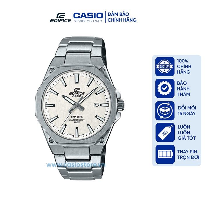 Đồng hồ Nam Casio Edifice EFR-S108D-7AV, đồng hồ chính hãng, mặt kính Sapphire