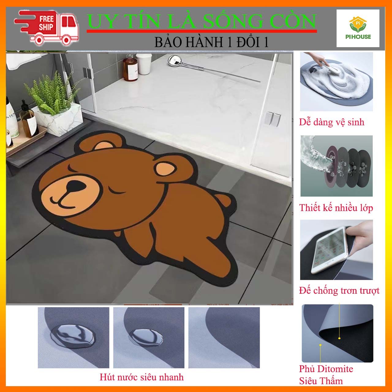 Cách Chọn Thảm Chân Hợp Lý Cho Gia Đình – Gọn Gàng, An Toàn, Thẩm Mỹ