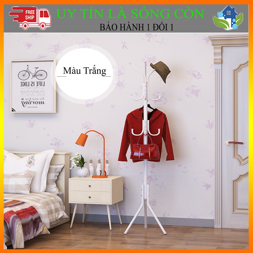 Cây Treo Mũ Thép Sơn Tĩnh Điện Trắng