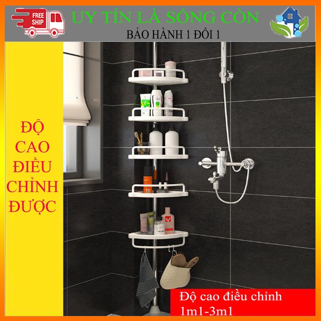 Kệ góc rút 5 tầng