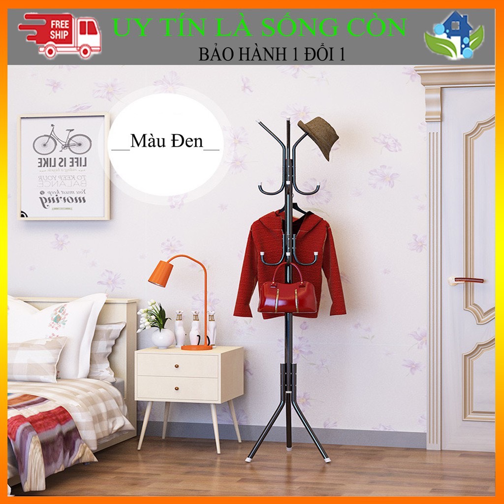 Cây Treo Mũ Thép Sơn Tĩnh Điện Đen