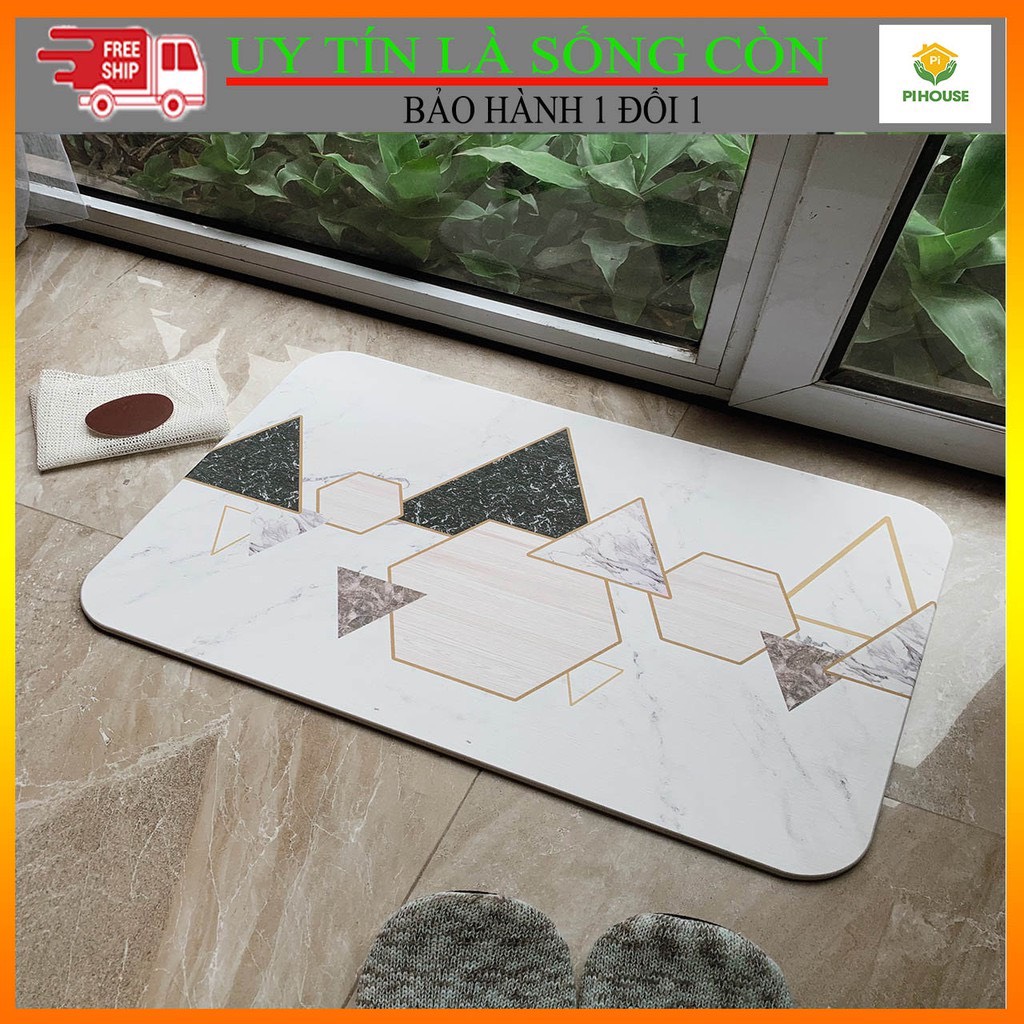 Thảm Đá Chữ Nhật Kim Cương