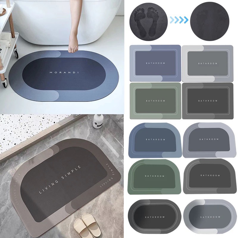 Thảm Silicon Bán Nguyệt Ngẫu Nhiên