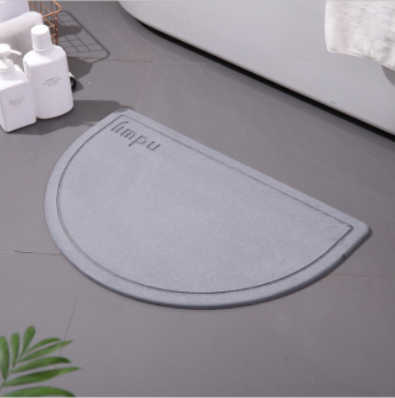 Thảm Đá Bán Nguyệt Xám