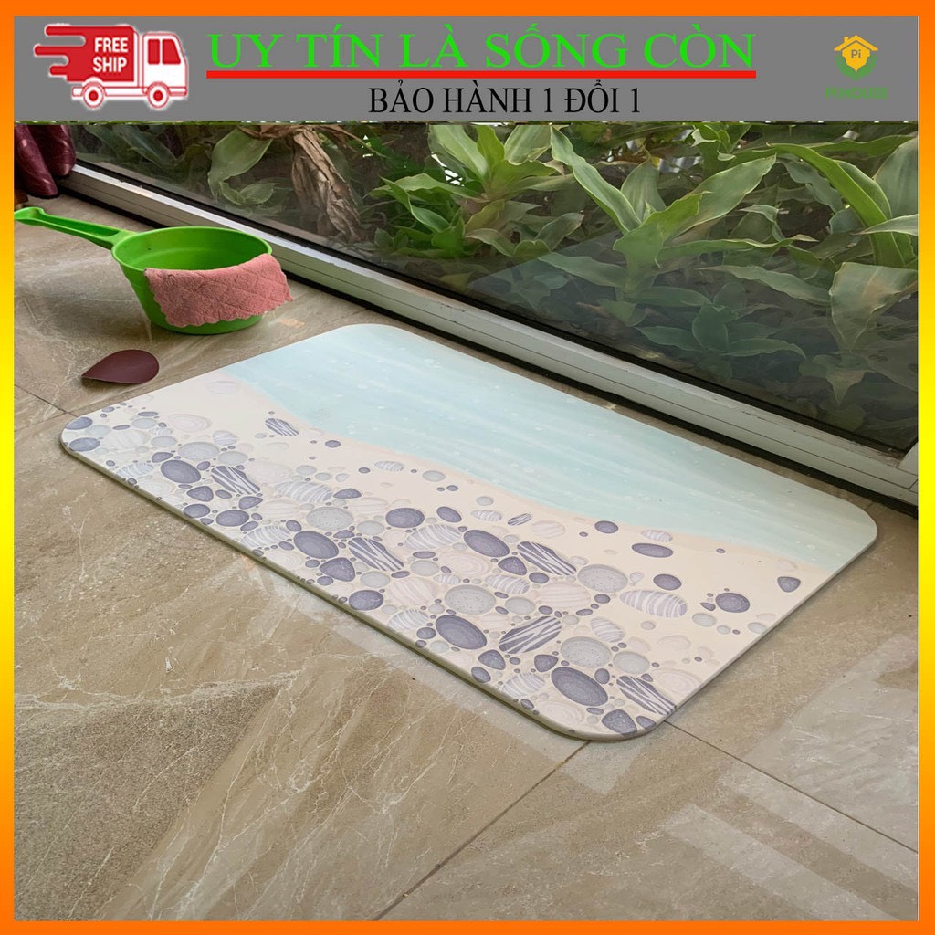 Thảm Đá Chữ Nhật Bãi Biển