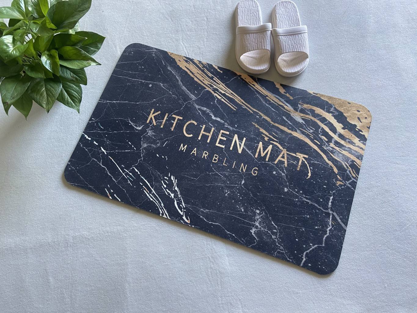 Thảm Silicon Chữ Nhật Mẫu Kitchen