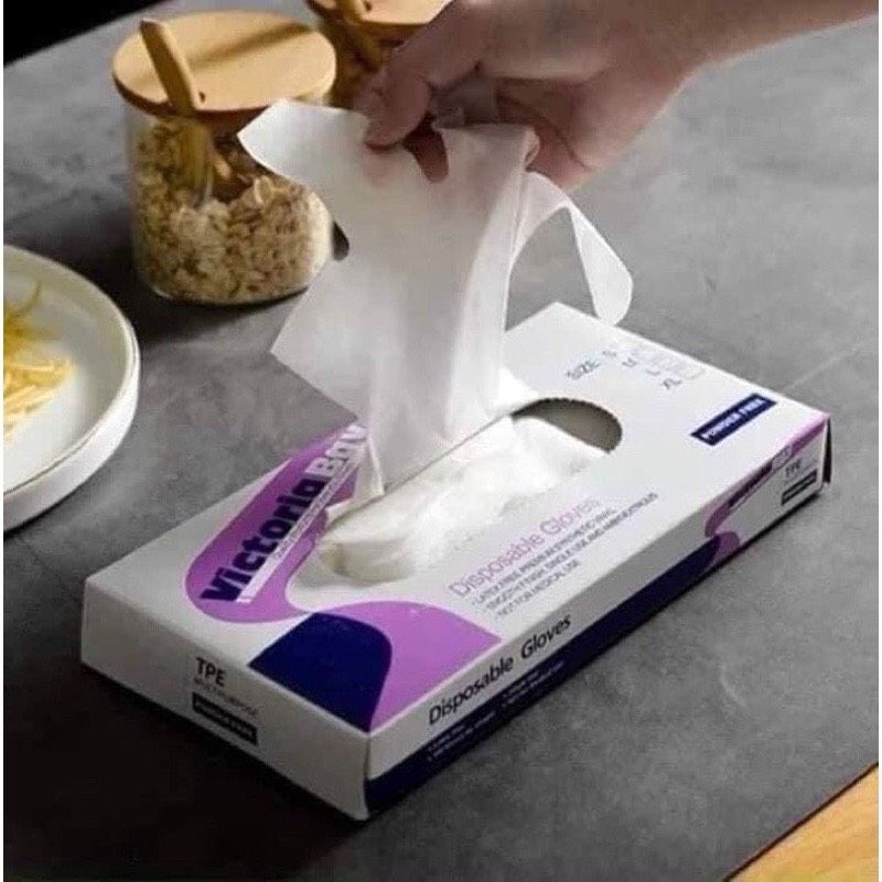 Hộp găng tay bếp 1 lần Victoria