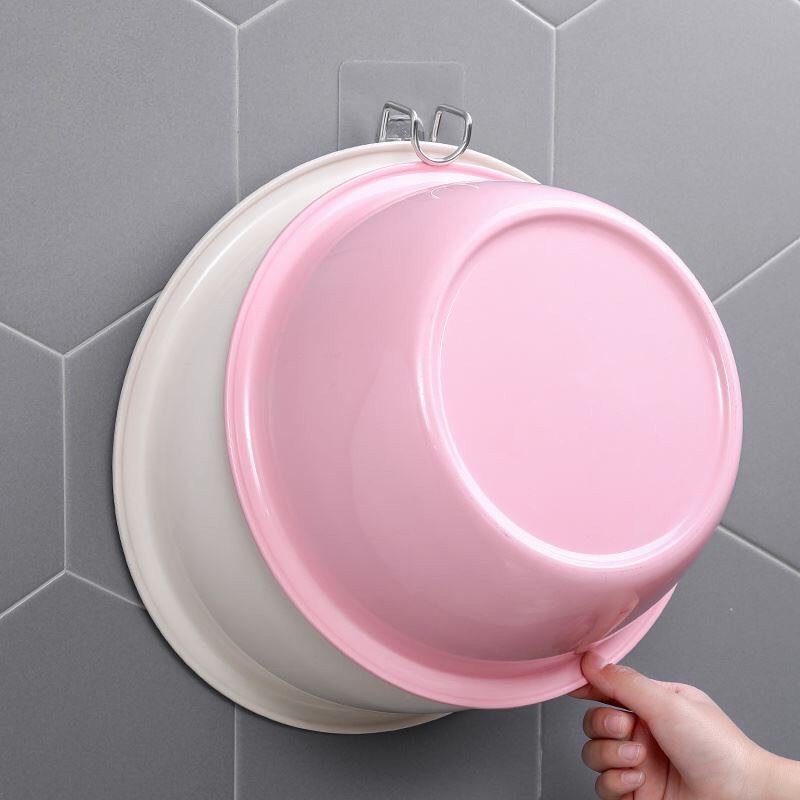 Móc treo chậu inox dán tường