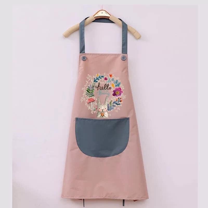Tạp Dề Thỏ Hồng