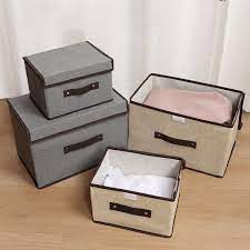 Hộp Vải Đựng Đồ Có Nắp Cỡ To