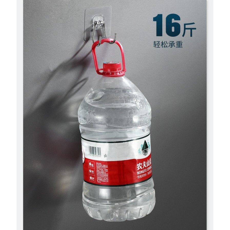 Móc treo muôi, kéo chữ V dán tường