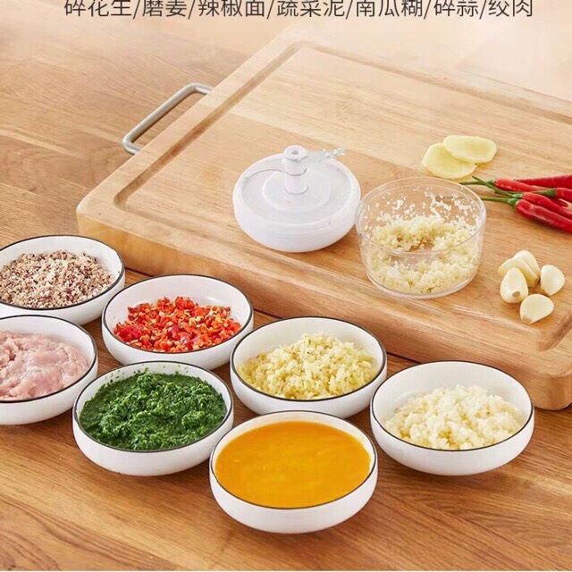 Máy xay tỏi ớt cầm tay