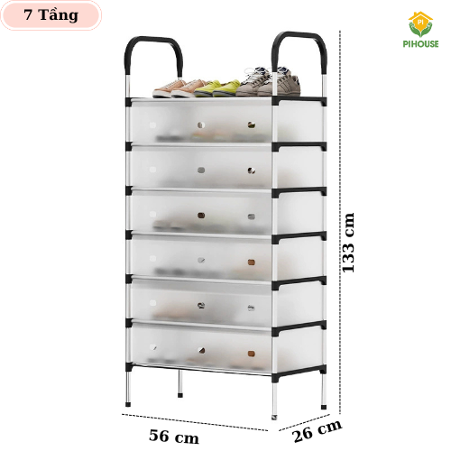 Kệ Giày Mới 7T Có Nắp