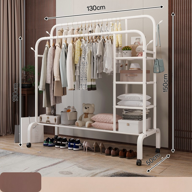 Giá Treo Quần Áo Chữ U 1T4N Trắng