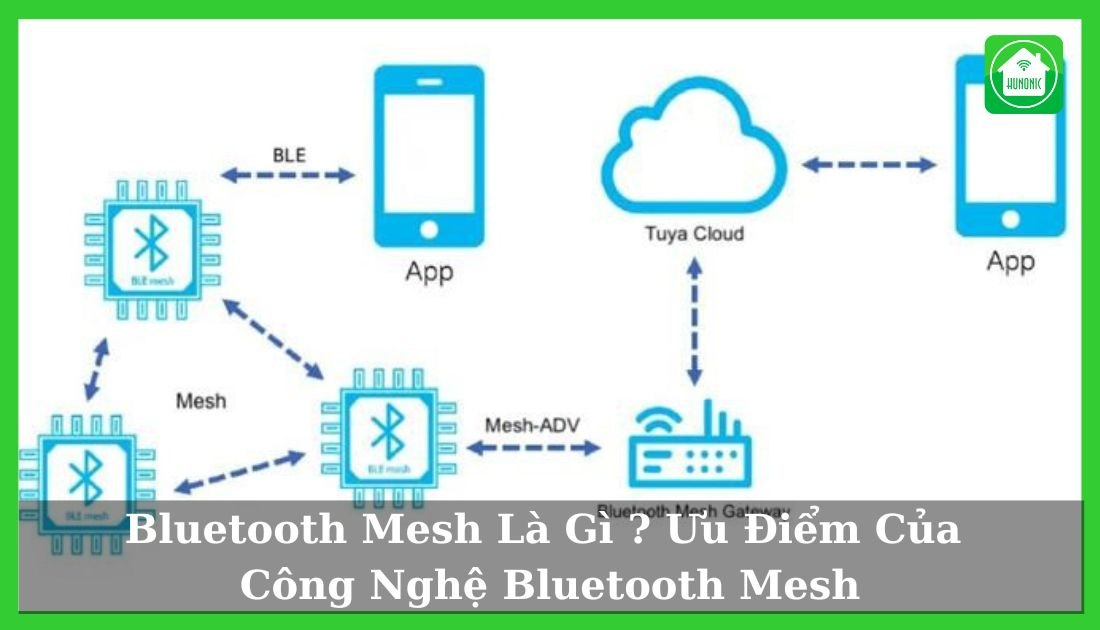 Bluetooth mesh là gì ? Ưu điểm của công nghệ Bluetooth mesh