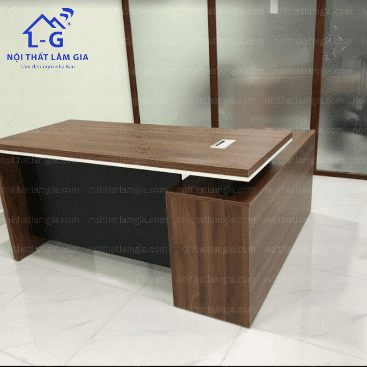 Bàn làm việc mdf cao cấp mẫu hiện đại 02