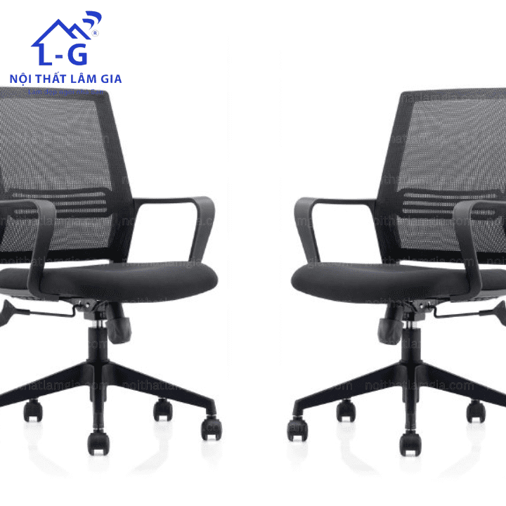 Ghế xoay lưới chân nhựa cao cấp VPB017-X