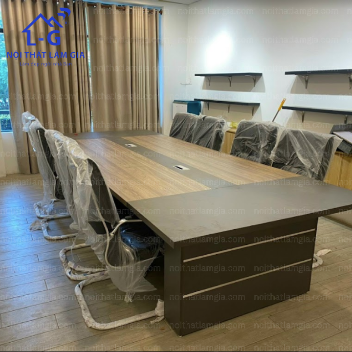 Bàn họp có hộc tủ