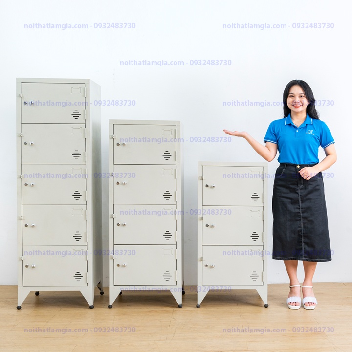 Tủ locker 3 tầng cao cấp