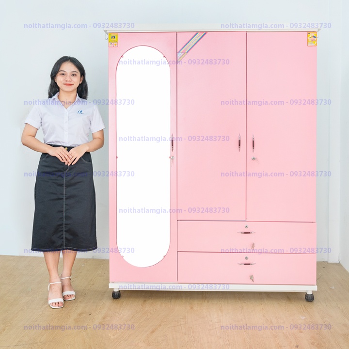 TỦ SẮT TRUNG HƯNG TREO QUẦN ÁO TH 135-2HK