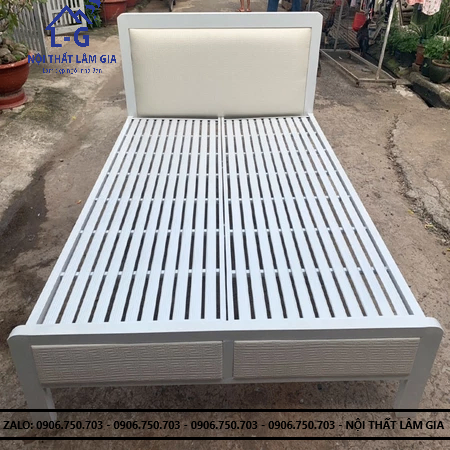 Giường Sắt Hộp Cao cấp Kiểu Đơn Giản - TP317