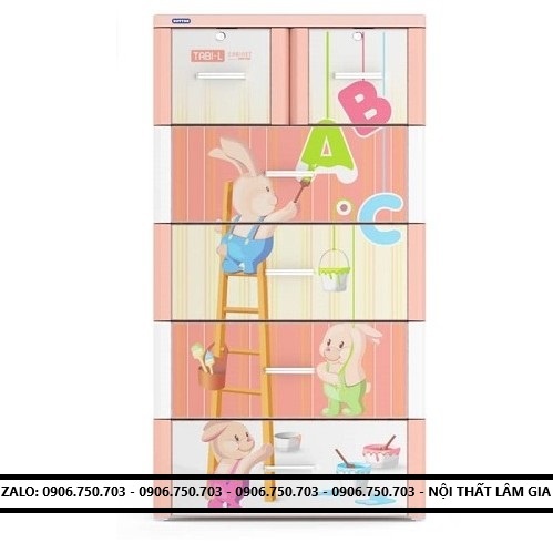 Tủ TaBi L 5 tầng 6 ngăn