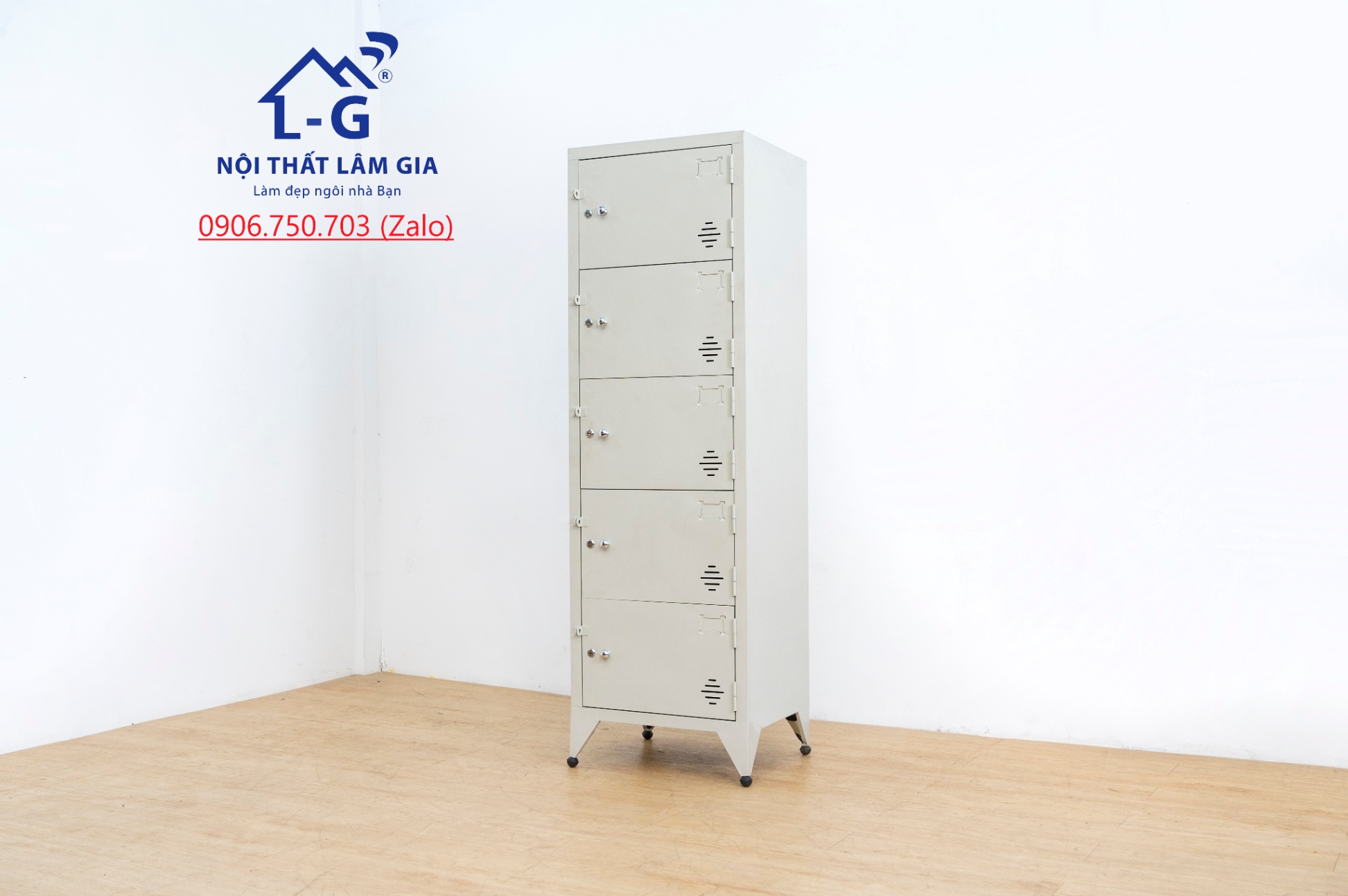 Tủ locker 5 tầng cao cấp