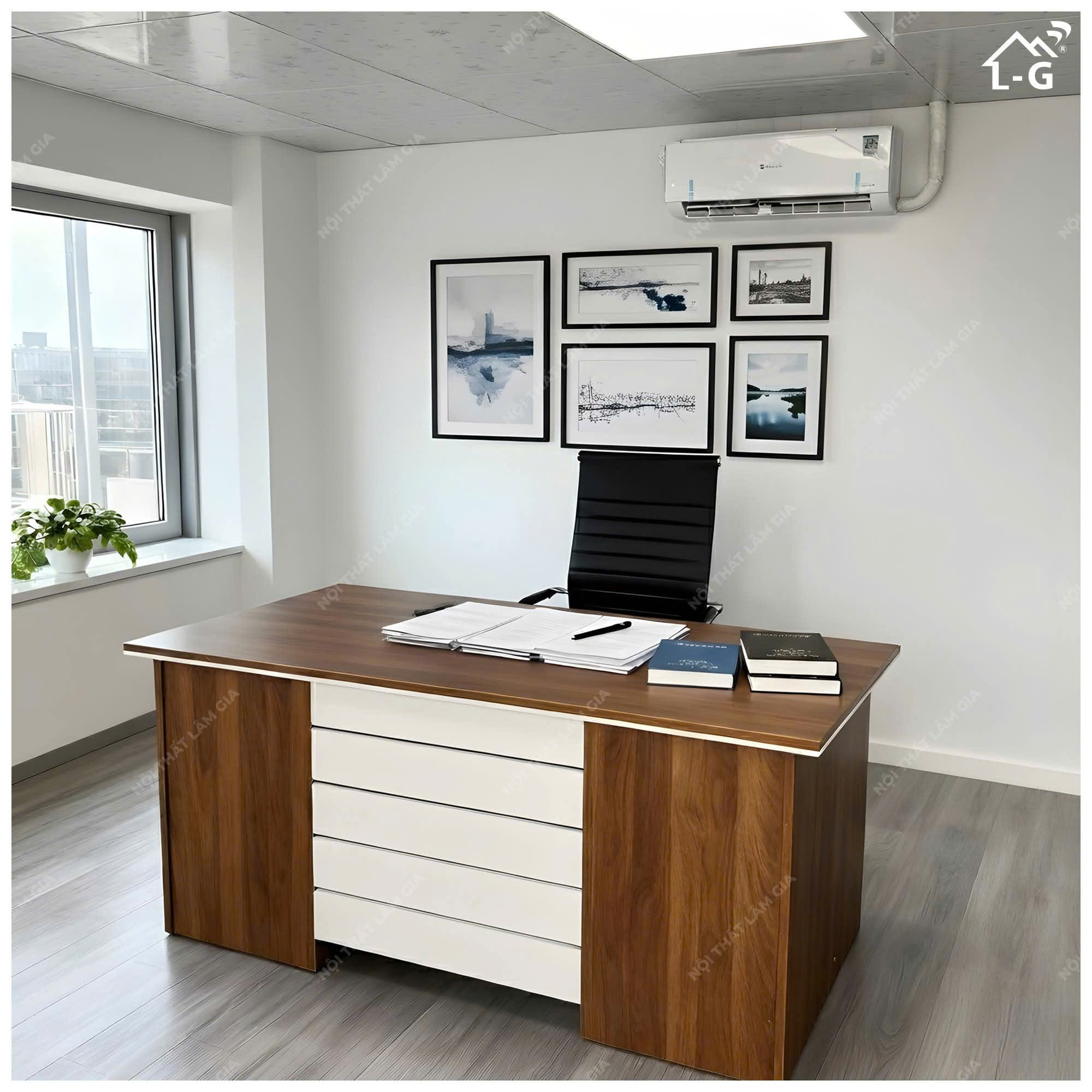 BÀN LÀM VIỆC MDF
