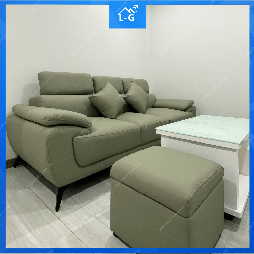 BỘ SOFA BĂNG 2M2 + ĐÔM + BÀN TRÀ