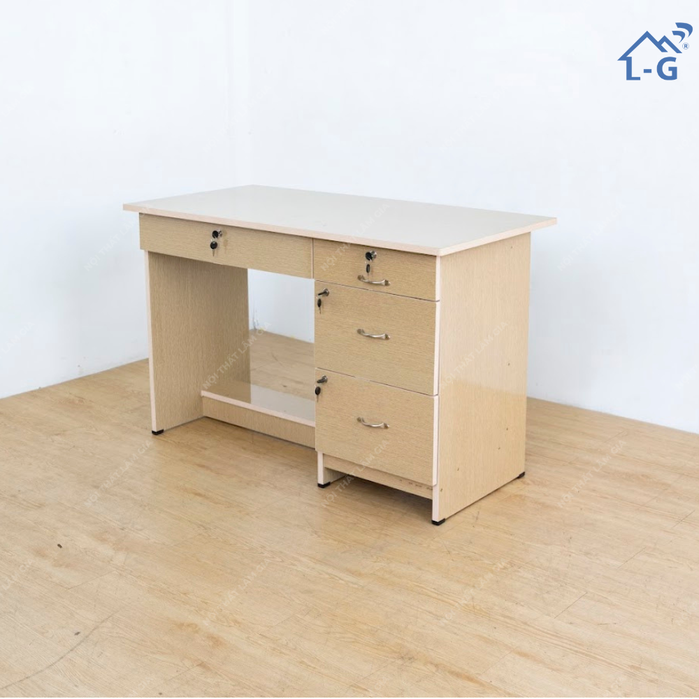 Bàn Làm Việc Okal Lâm Gia 4 Hộc (BLVOLG4HK)
