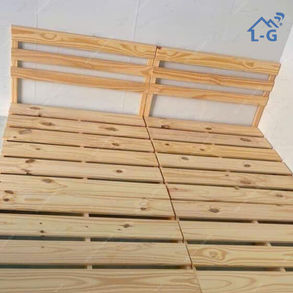 Đầu Giường Pallet (Bán Kèm Pallet)